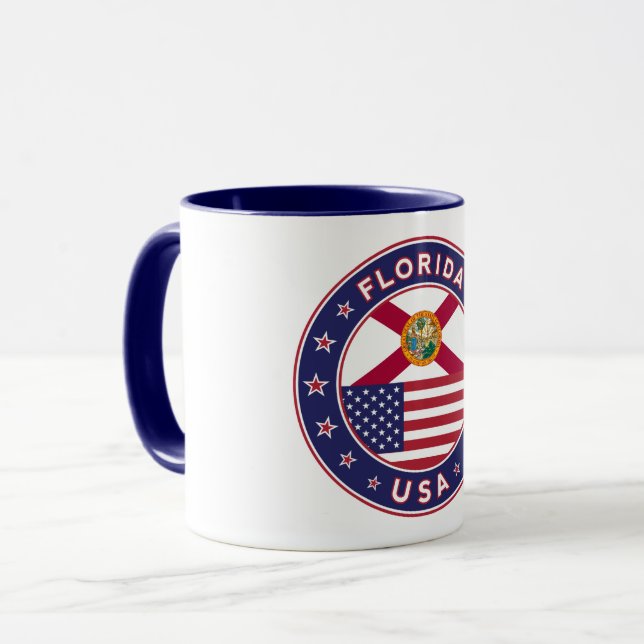Caneca Flórida (Frente Esquerda)