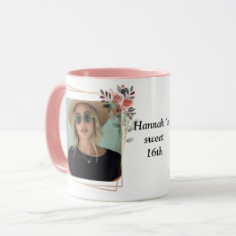 Caneca flower frame photo