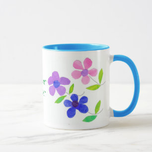 Caneca Flower Power Coffee Mug