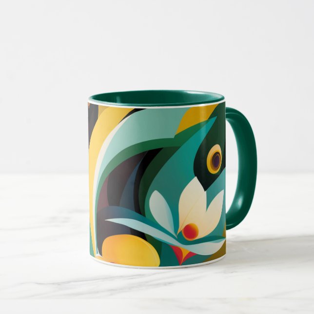 Caneca flowers coffee mug (Frente Esquerda)