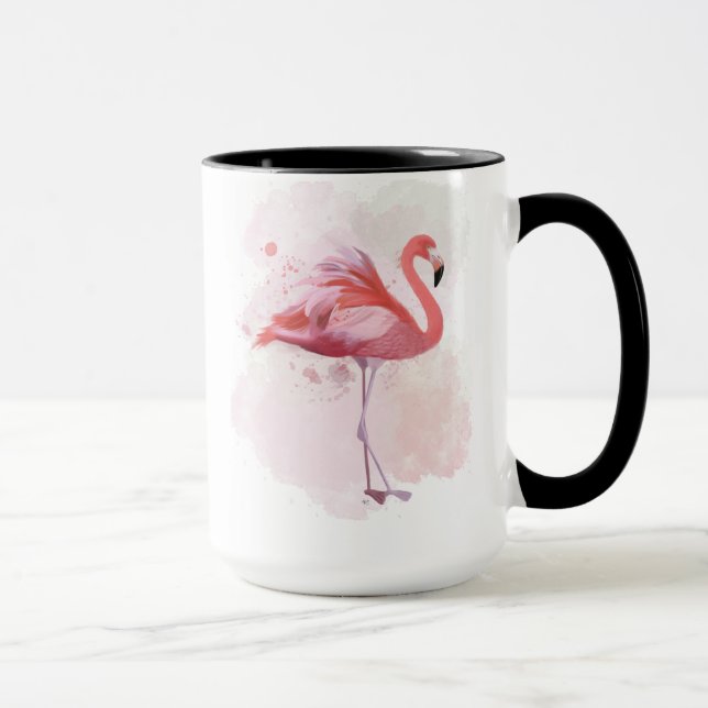 Caneca Fluffy Flamingo (Direita)