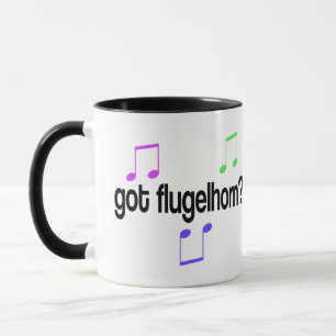 Caneca Flugelhorn obtido colorido