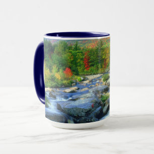 Caneca Flume Falls Montanhas Adirondack