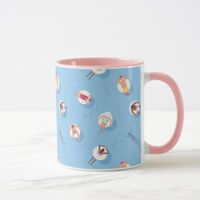 Caneca Flutuando no padrão do rio Preguiçoso (Direita)