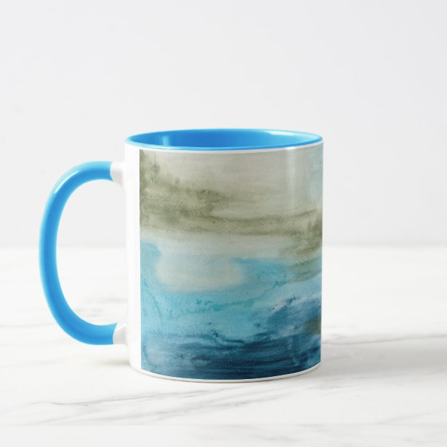 Caneca Fluxo Oceânico II (Esquerda)