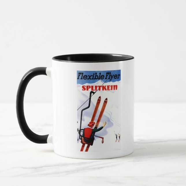 Caneca Flyer Flexível Splitkein Wooden Promo (Esquerda)