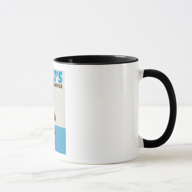 Caneca Flyfishing do serviço de Walt (Direita)