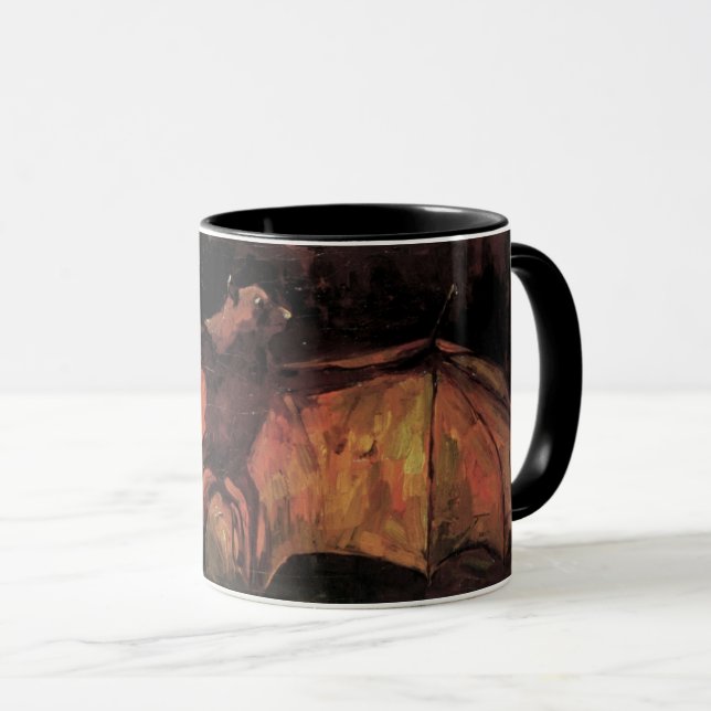 Caneca Flying Fox Bat por Vincent van Gogh (Frente Esquerda)