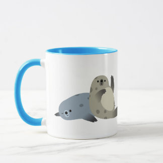 Caneca Focas de Cartoon Harbor, Bonitas Amigáveis
