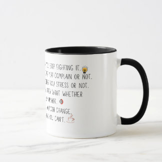 Caneca Foco na alteração da motivação