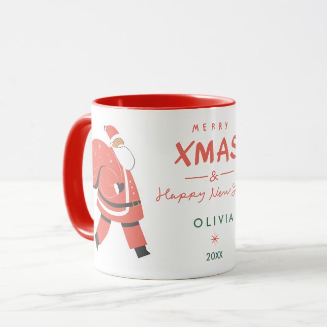 Caneca Fofo de Natal (Frente Esquerda)