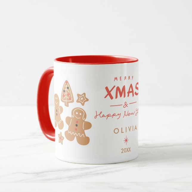 Caneca Fofo de Natal (Frente Esquerda)