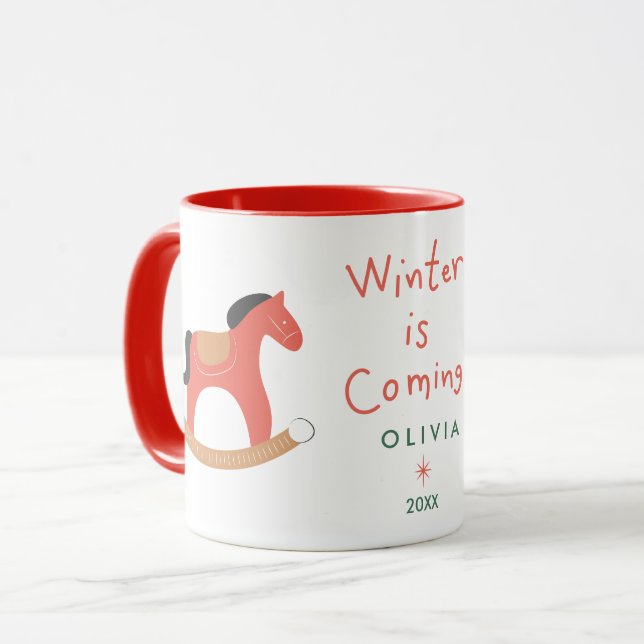 Caneca Fofo de Natal (Frente Esquerda)