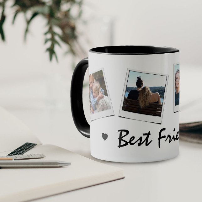 Caneca Fofos 4 fotos Melhores Amigos (Criador carregado)