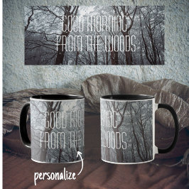 Caneca Foggy Winter Forest