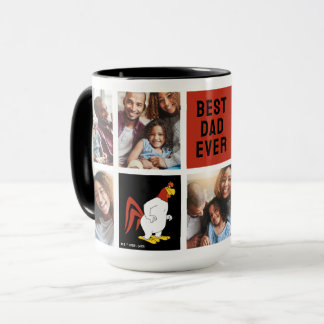 Caneca Foghorn Leghorn | Melhor Colagem de Fotos do Pai