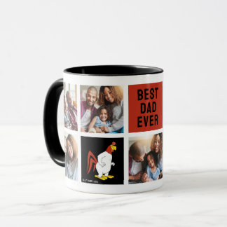 Caneca Foghorn Leghorn | Melhor Colagem de Fotos do Pai