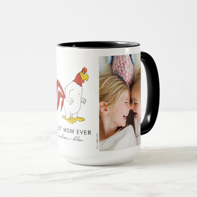 Caneca Foghorn Leghorn | Melhor Foto Da Mãe Nunca (Frente Esquerda)