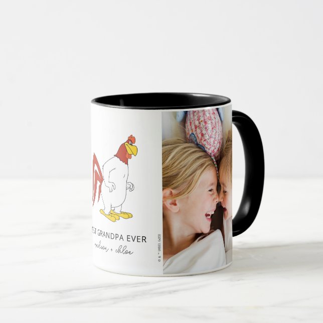 Caneca Foghorn Leghorn | Melhor Foto Do Avô (Frente Esquerda)