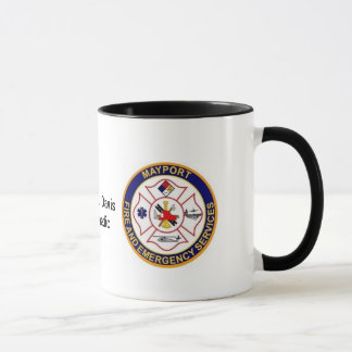 Caneca Fogo/paramédico de Mayport