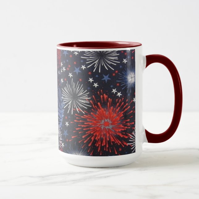 Caneca Fogos-de-artifício (Direita)