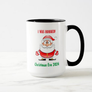 Caneca Foguete de Natal - Roubar seu vizinho