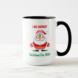 Caneca Foguete de Natal - Roubar seu vizinho