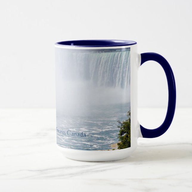 Caneca Foguetes de ferradura nas cataratas de Niágara, Ma (Direita)