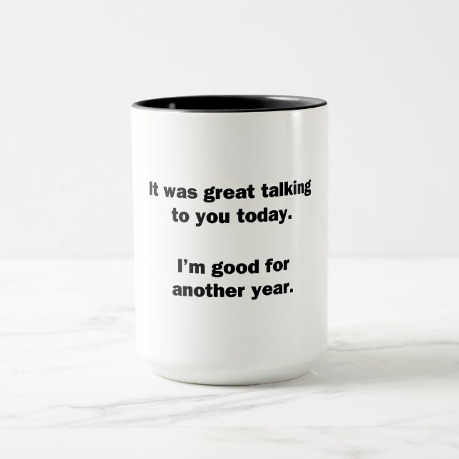 Caneca Foi Ótimo Conversar (Centro)