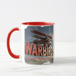 Caneca Fokker Dr. 1 Red Baron Triplane