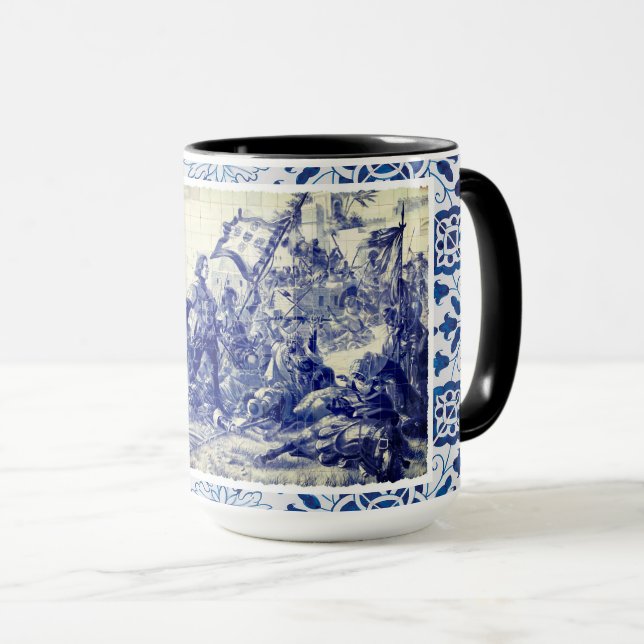 Caneca folclórica portuguesa (Frente Esquerda)