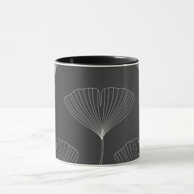 Caneca Folha Gingko (Centro)