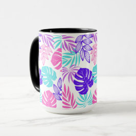 Caneca Folhas Coloridas
