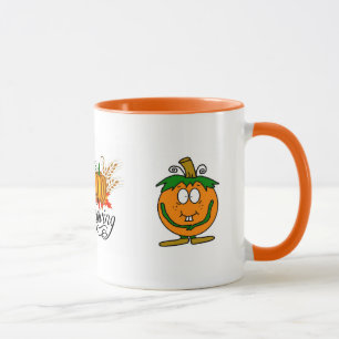 Caneca Folhas de Abóbora Paisagens da Natureza Outono
