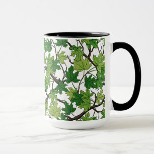 Caneca Folhas de bordo em branco