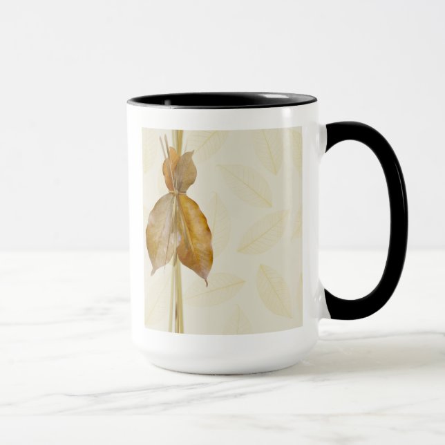 Caneca Folhas e produtos à base de palha (Direita)