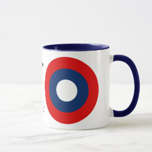 Caneca Folheto de advertência do serviço aéreo dos E.U.