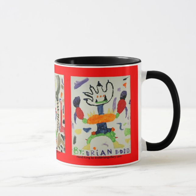 Caneca Footzilla, mão Kong e Sr. Tubo aspirador (Direita)