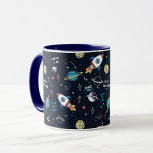 Caneca Fora deste padrão espacial mundial
