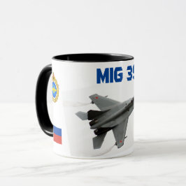 Caneca Força Aérea Russa Mig 35 Collectible Mug