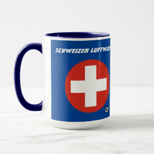 Caneca Força Aérea suíça (Schweizer Luftwaffe)