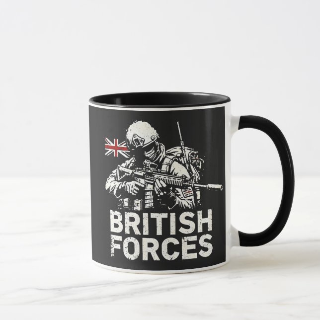Caneca Forças Britânicas (Direita)