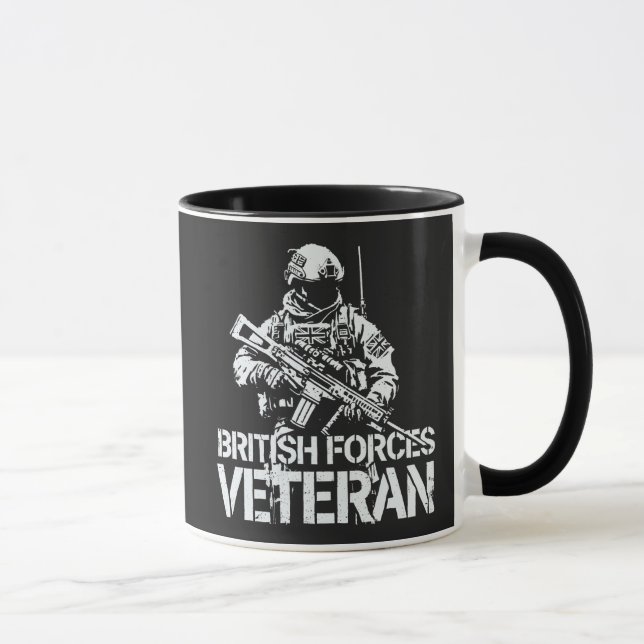Caneca Forças Britânicas Veteran (Direita)