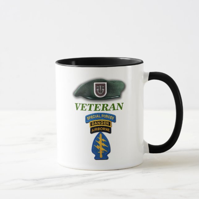 Caneca Forças Especiais da 5, Green Berets vetam veterano (Direita)