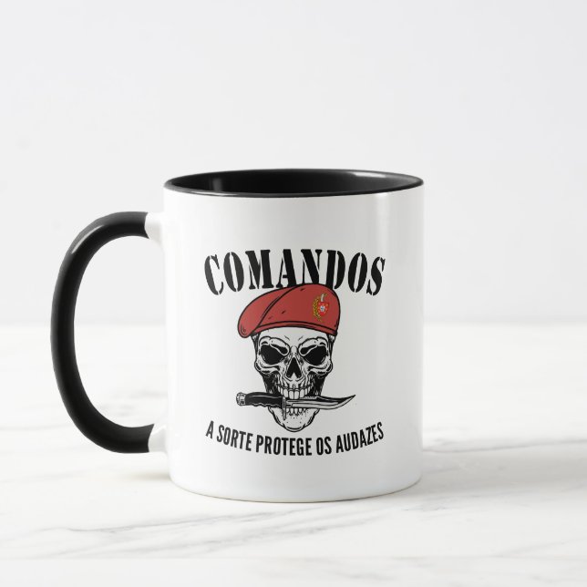 Caneca Forças Especiais dos Comandos Portugueses (Esquerda)