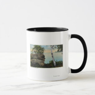 Caneca Formação de rocha do ancião de opinião da ilha