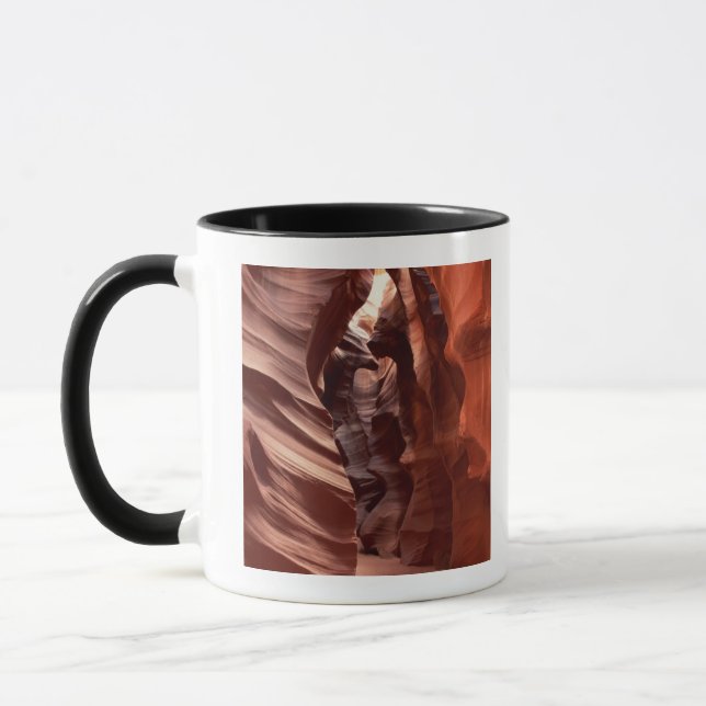 Caneca formações Flashflood-corrmoídas do arenito de (Esquerda)