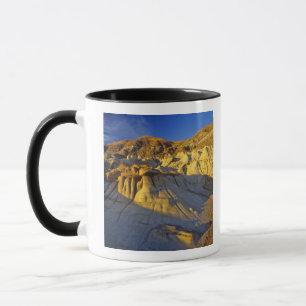 Caneca Formações rochosas em Drumheller Alberta, Canadá