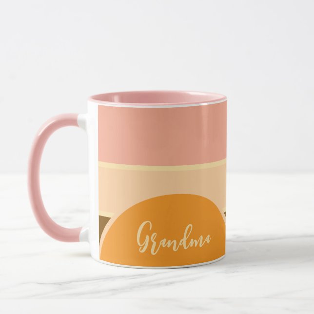 Caneca Formas Geométricas Avó Especial Avô (Esquerda)