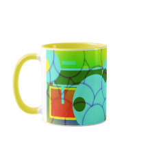 Formas Geométricas Coloridas Abstrato Art